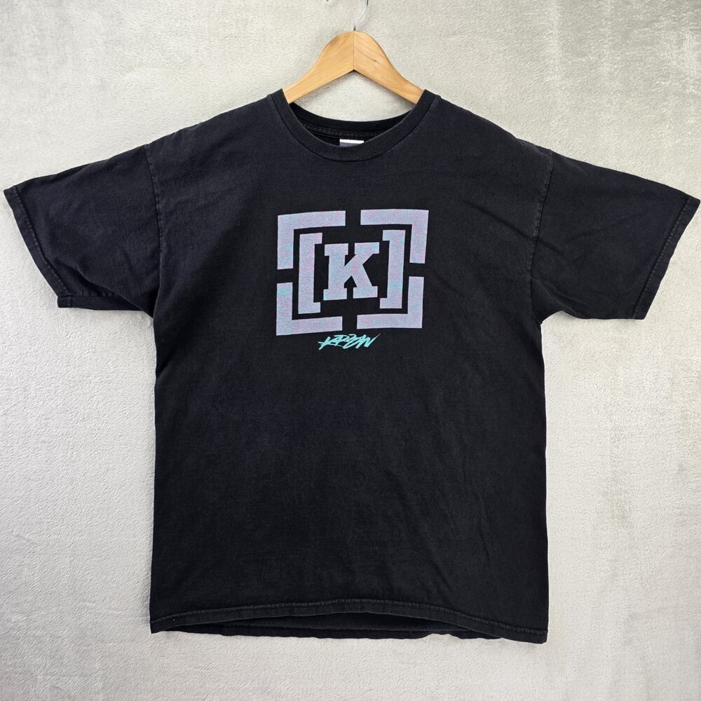Vintage Krew Shirt Mens Large Faded 90s Y2K Streetwear Skater Spitfire Kr3w